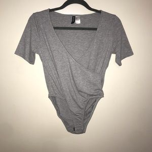 Grey bodysuit
